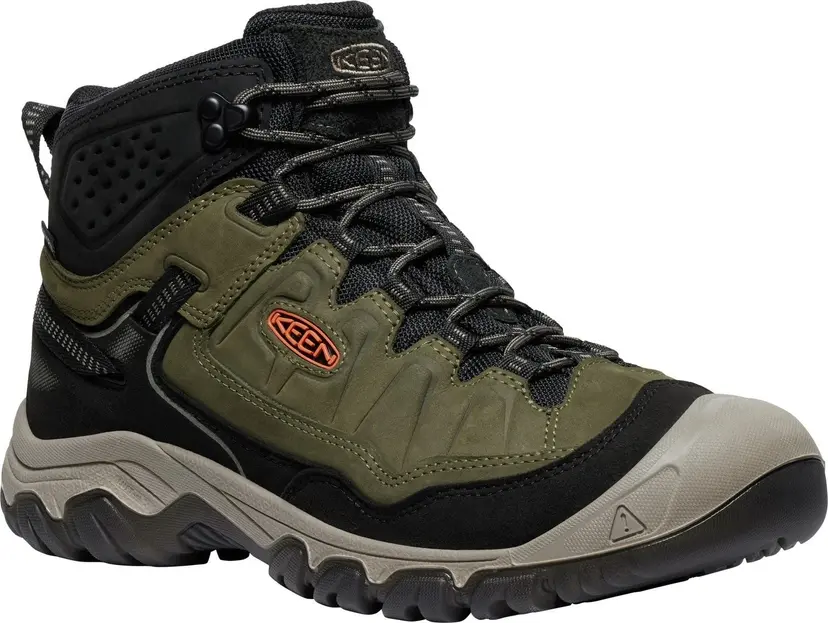 Keen Footwear Keen Footwear Keen Targhee IV Mid WP M's Dark Olive/Gold Flame