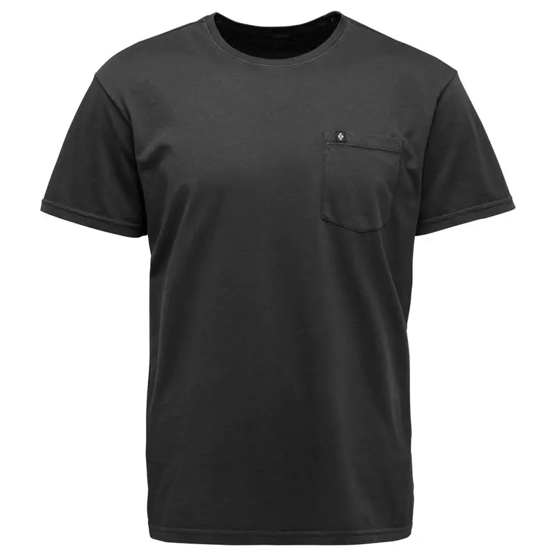 Black Diamond Black Diamond M Diamond Patch Ss Pocket Tee Black