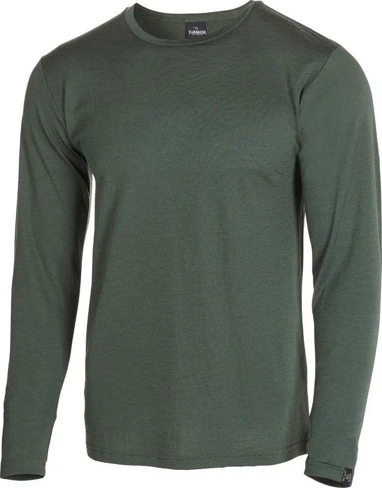 Ivanhoe Ivanhoe Men's Underwool Merino Long Sleeve Rifle Green