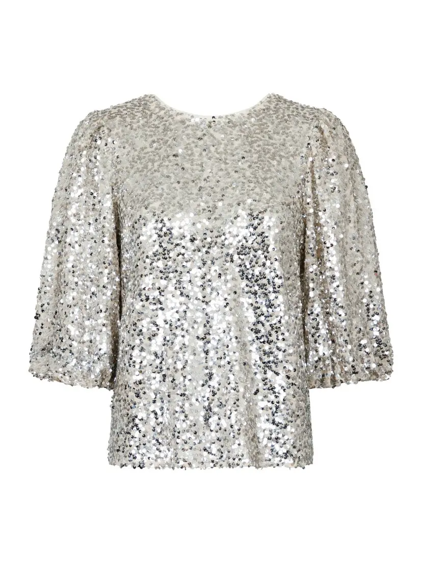 Neo Noir Lorraine Soft Satin Blouse