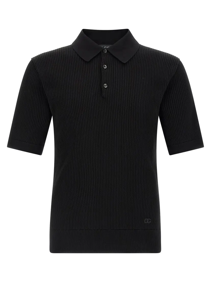 Dolce & Gabbana Dolce & Gabbana Poloskjorter – Svart