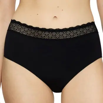 Triumph Truser Feel Of Modal Midi Brief Svart modal X-Small Dame