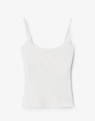 Nelly Nelly - Hvit - Built In Bra Singlet