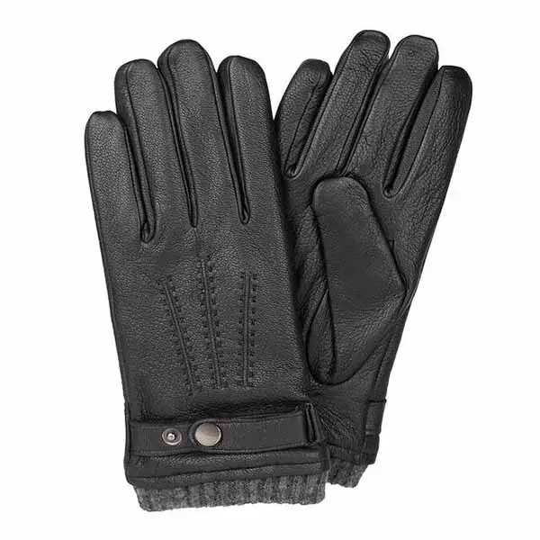 Handskkompaniet Herrehandsker i Sort Ged  Str. 8,5