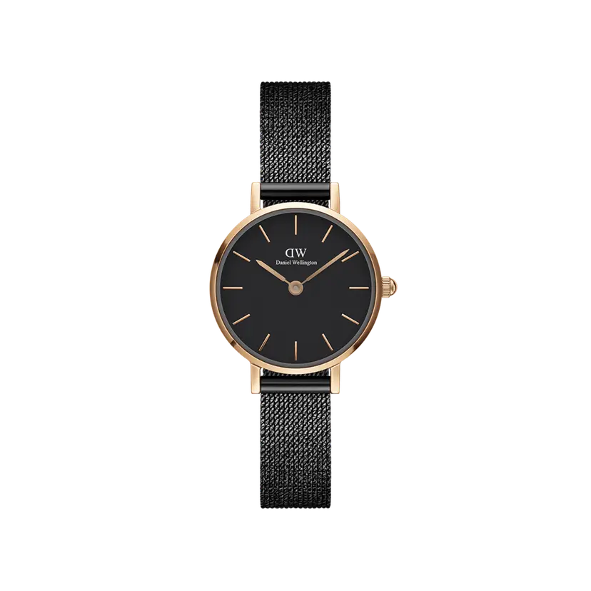 Daniel Wellington Rose Gold 24mm Watch Petite Pressed Ashfield | DW