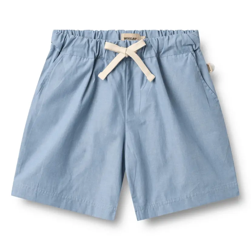 Wheat Wheat - Shorts Cuba Blue Chambrey