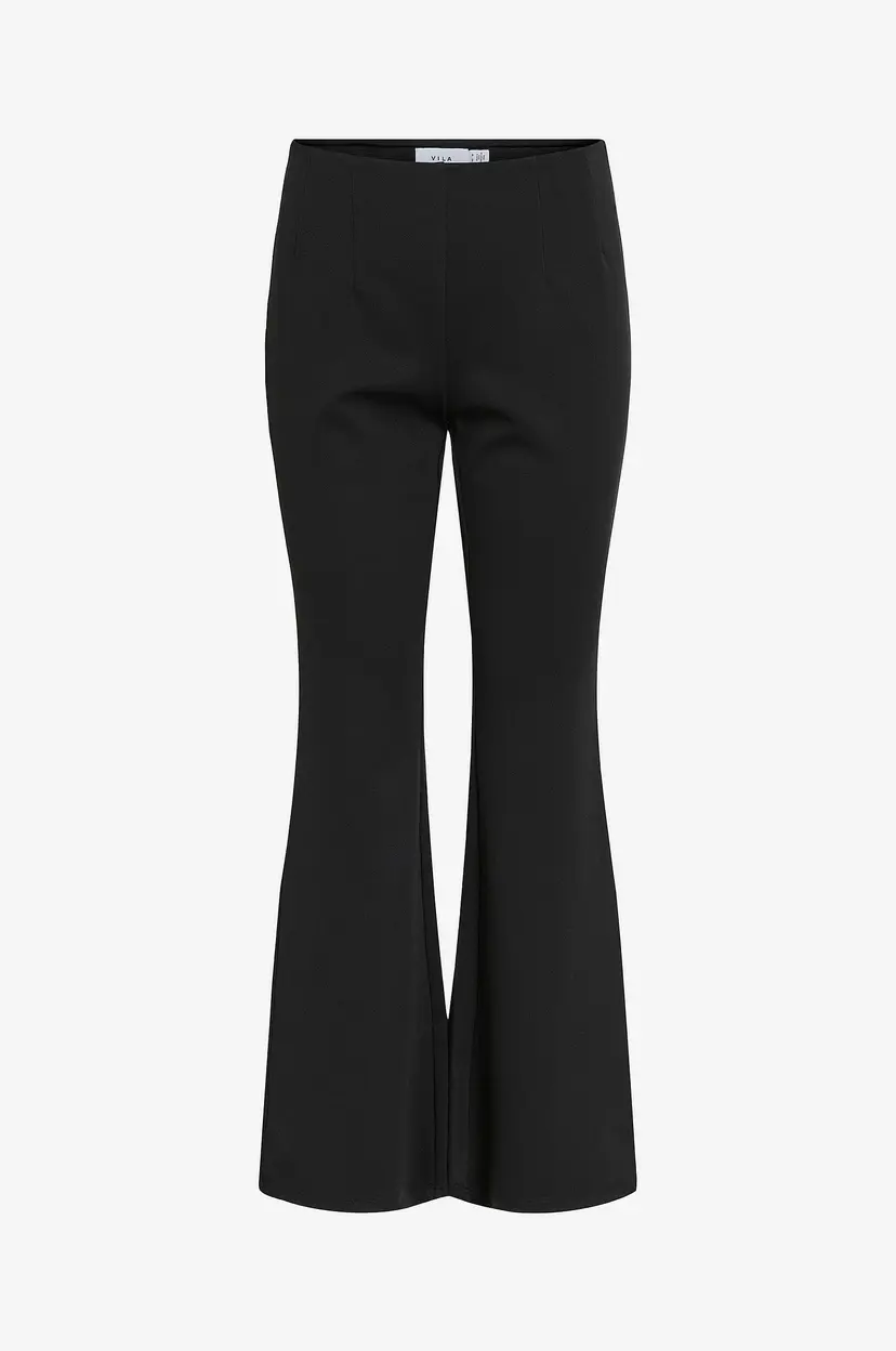 Vila Bukser Vifina Uma Rw Flared Pants - Svart