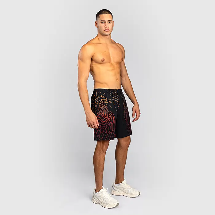 Venum Venum Quetzal Fury Treningsshorts Svart Rød Oransje
