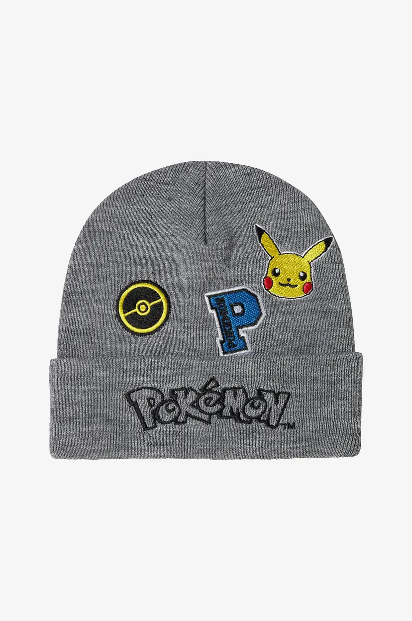 NAME IT Lue nkmJehudi Pokemon Knithat Sky - Grå