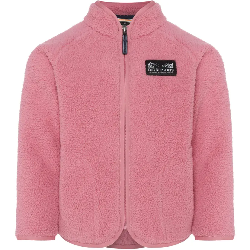 Didriksons Didriksons Gibbs Kids Fullzip 2 Heather Pink