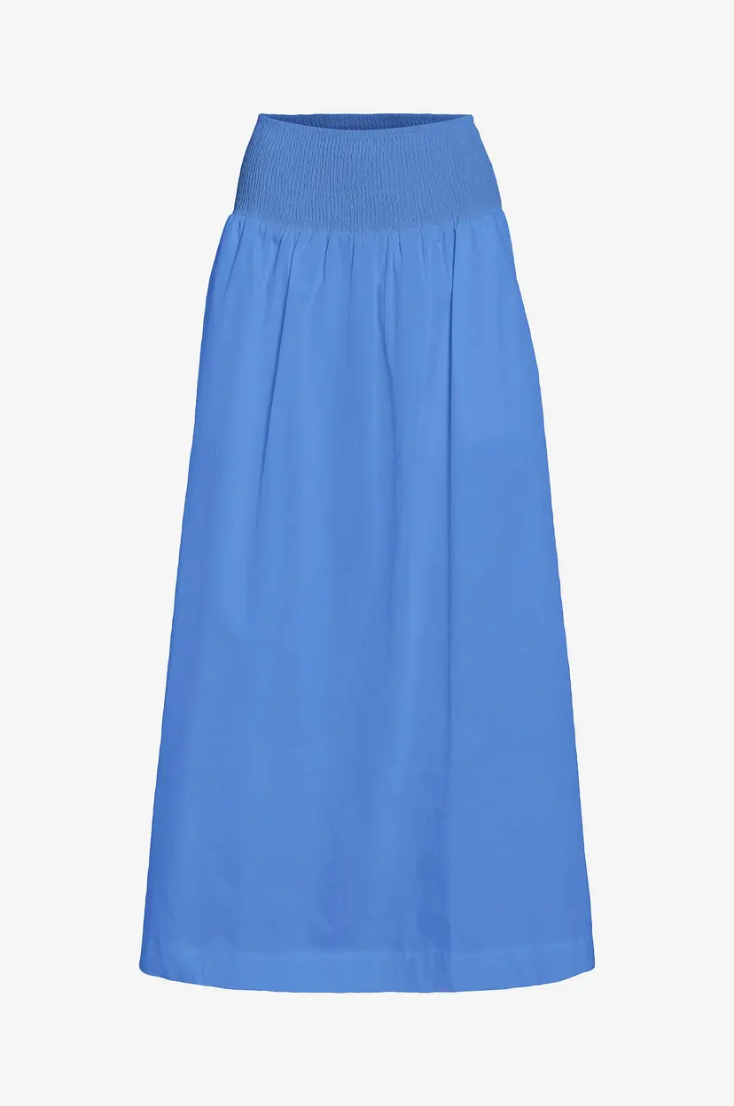 Vila Maxi skjørt viMia HW Maxi Skirt - Blå