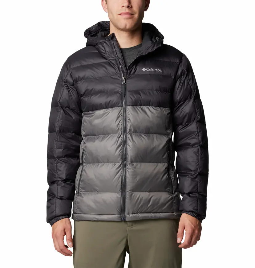Columbia Columbia Men's Buck Butte II Insulated Hooded Jacket City Grey/Shark
