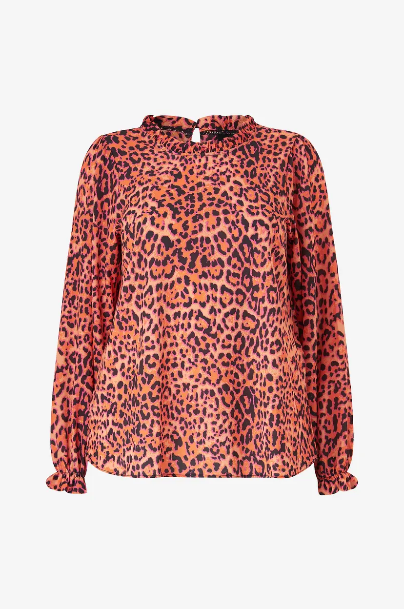 ZOEY Bluse Leigh Blouse - Rød
