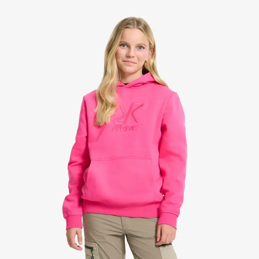 RevolutionRace RVRC Hoodie Teens Fandango Pink/Raspberry Sorbet