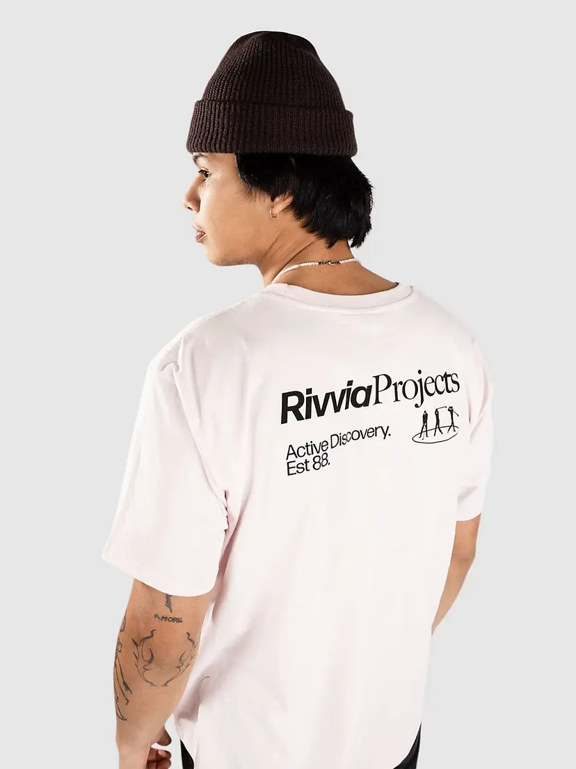 Rivvia Projects Rivvia Projects Swing Foundation T-skjorte rosa