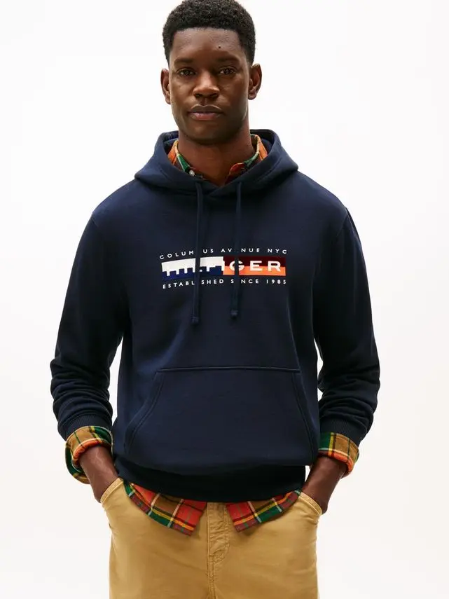 Tommy Hilfiger TH COLOUR BLOCK GRAPHIC HOODIE