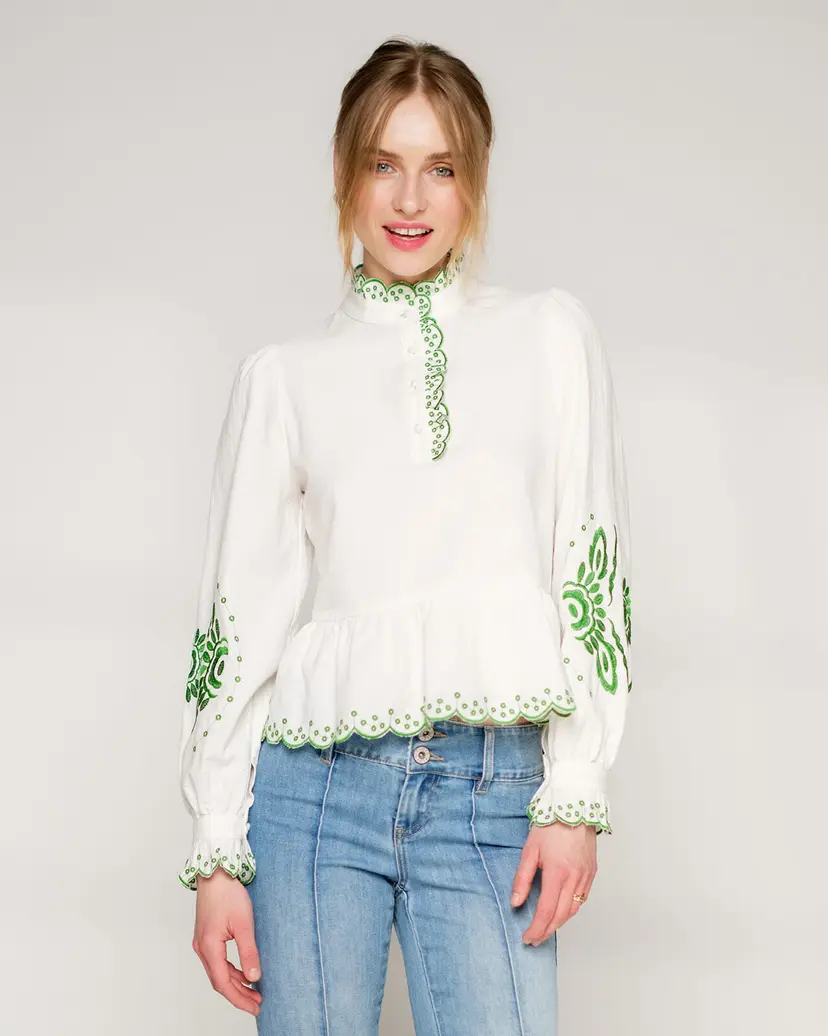 Floyd Bluse Dolce Brodery