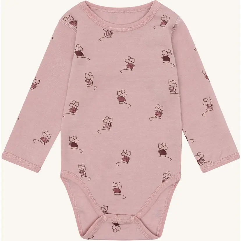 Hust and Claire Hust and Claire Bo Mouse Body Merinoull Adobe Rose (98 /3 år)
