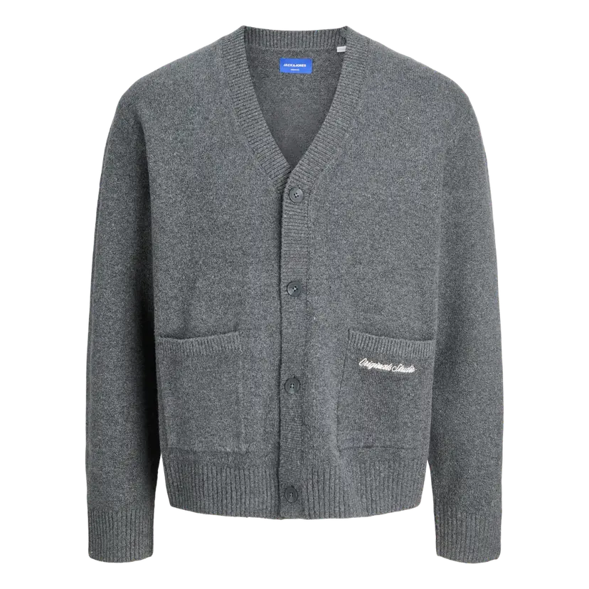 Jack & Jones Jack & Jones - Cardigan Jornorrebro Dark Grey Melange