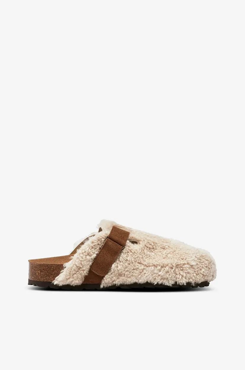 Shepherd of Sweden Saueskinnstøfler Roma - Beige