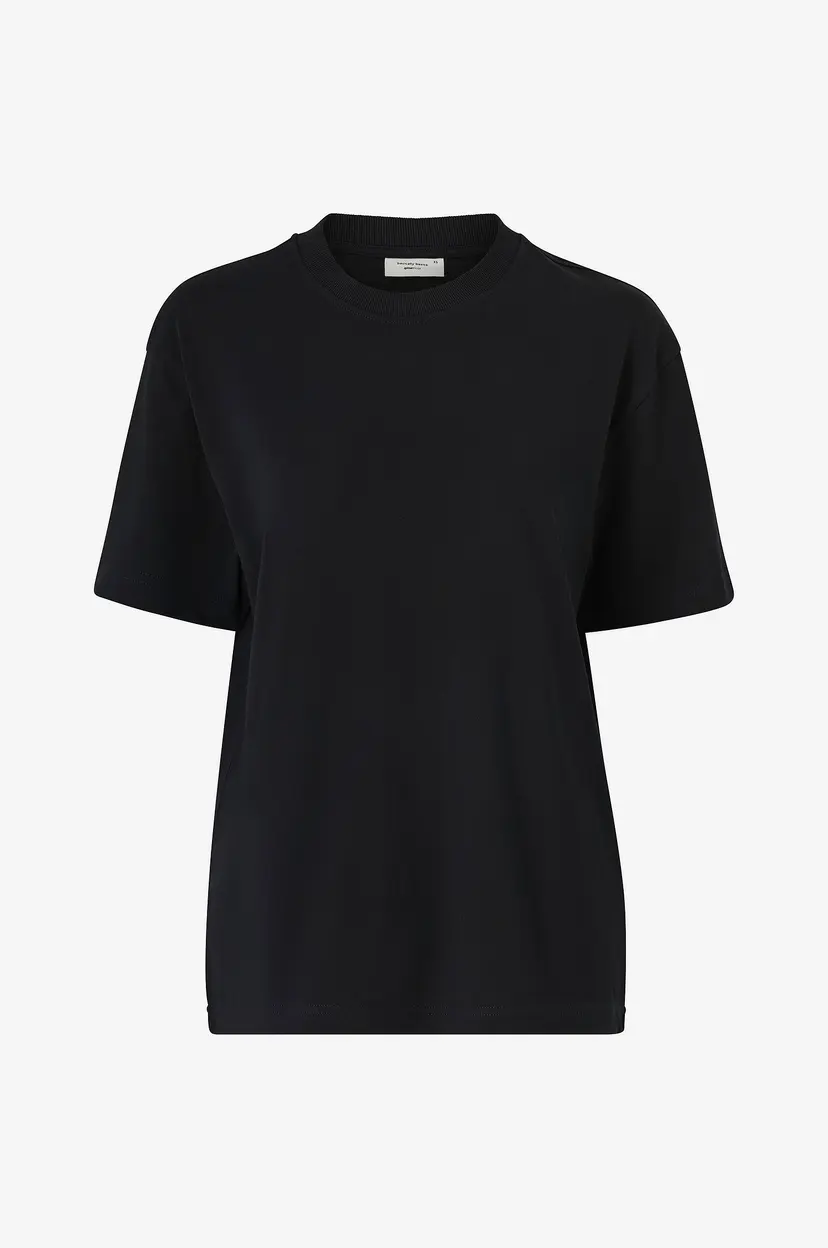 Gina Tricot Topp Basic Oversized Tee - Svart