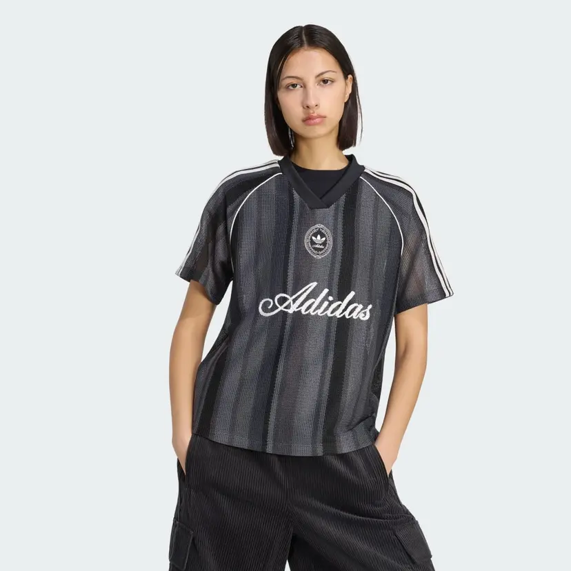Adidas ADIDAS ORIGINALS SUMMER GLOW KNITTED OVERSIZED TRØYE