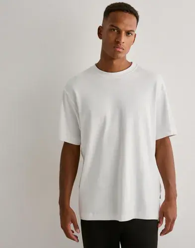 Jack & Jones Jack & Jones Jjeurban Edge Tee Ss O-Neck Noos T-Shirt & Singletter Hvit