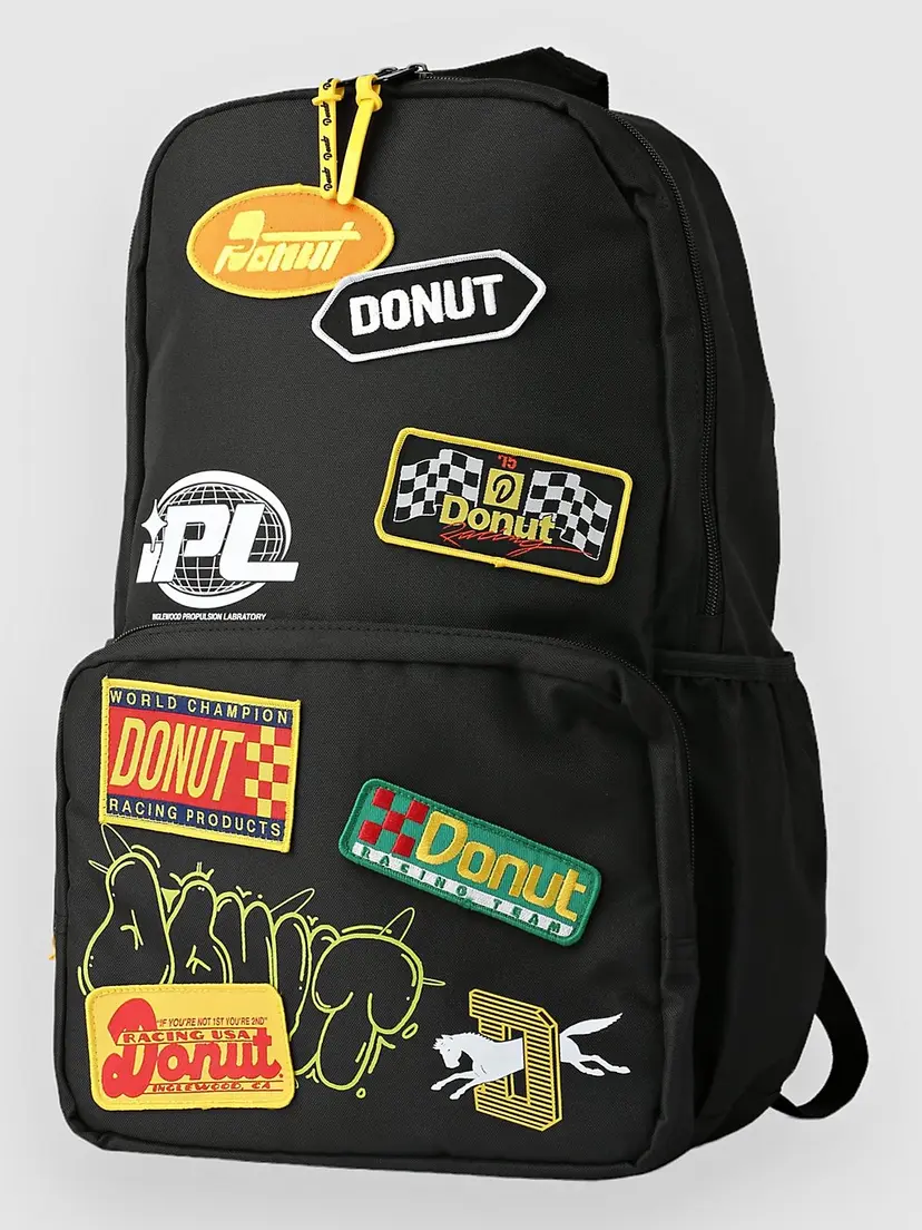 Donut Donut Black Patch Ryggsekk svart