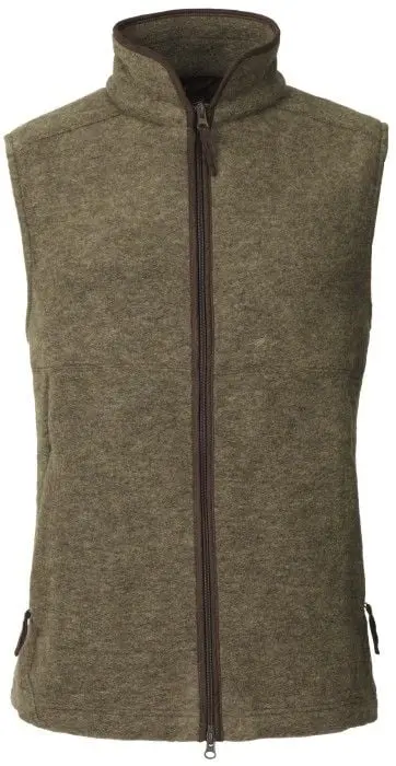 Laksen Laksen Isla Vest Fleece Wool Olive
