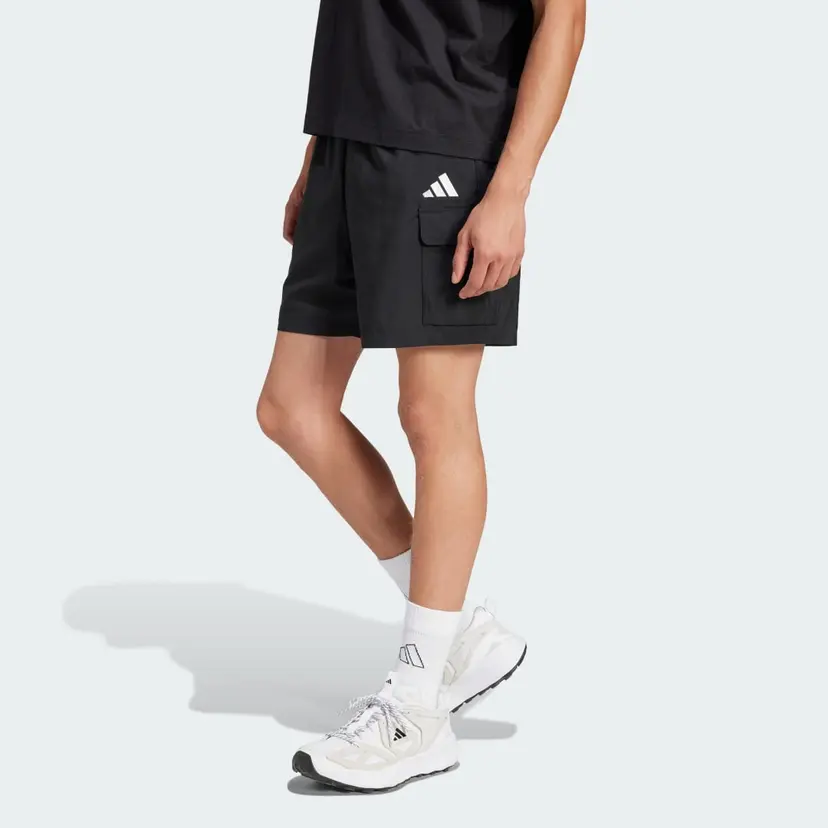 Adidas Essentials Small Logo Cargo Chelsea Shorts