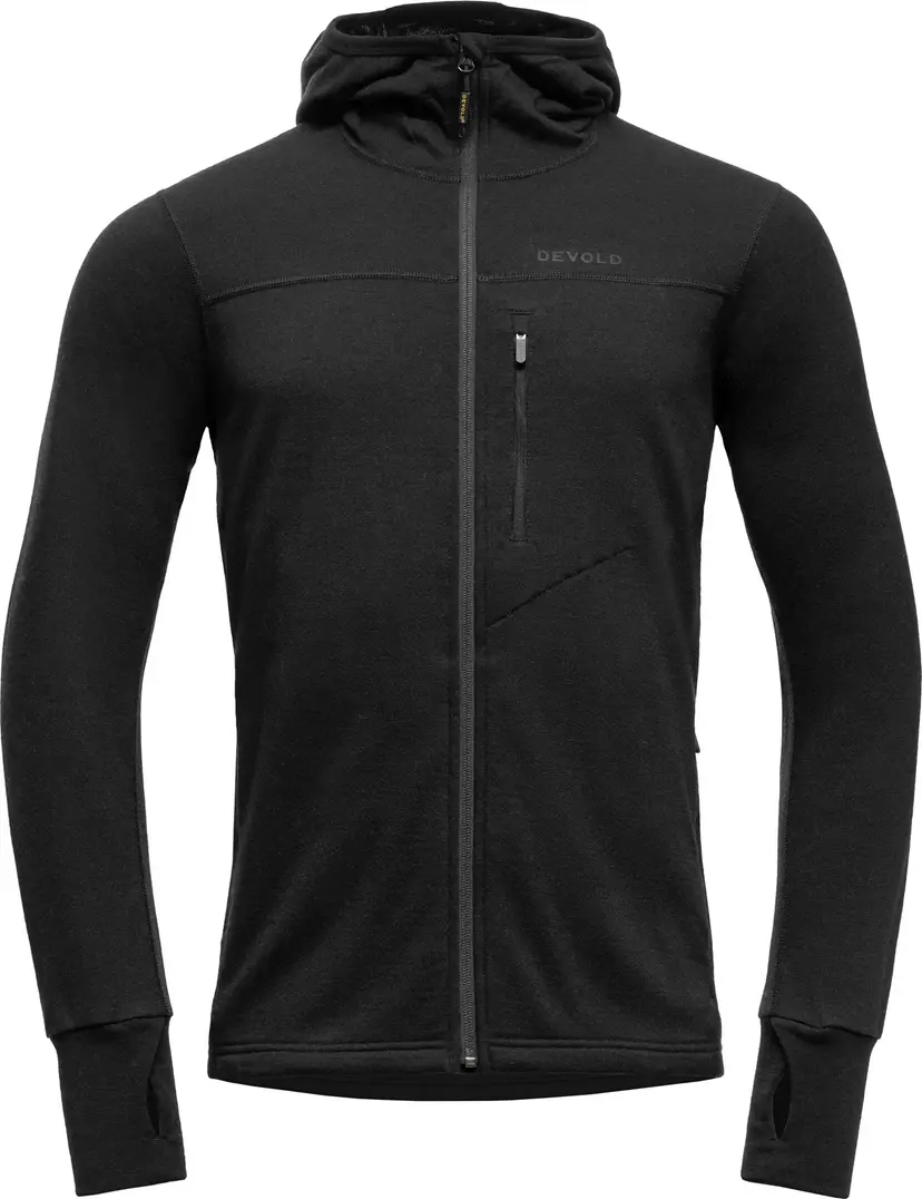 Devold Devold Men's Explorer Merino Hooded Jacket Black