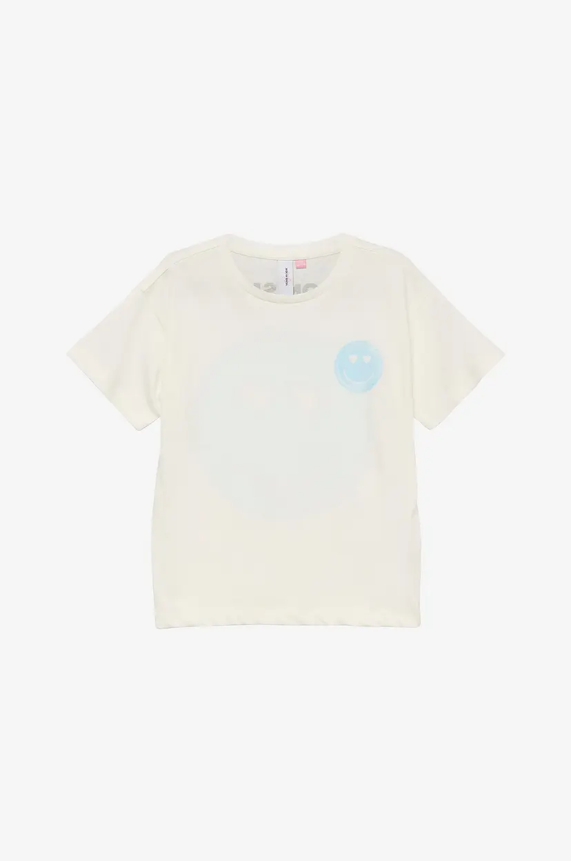 Vero Moda Girl T-skjorte vmPhotostatic Harper SS Top Box Jrs - Hvit