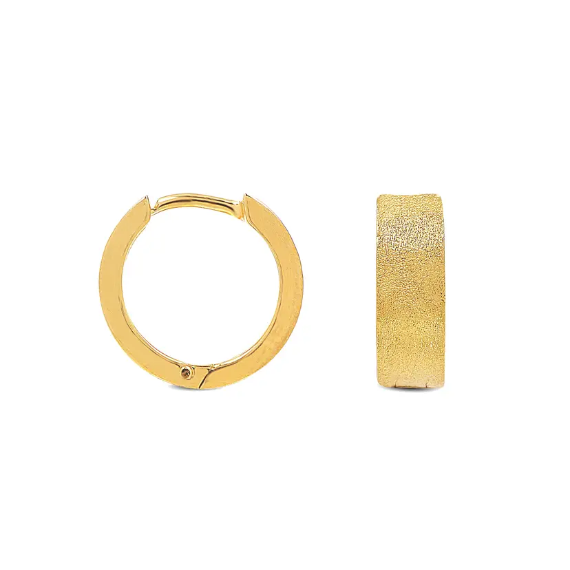 Blossom Blossom Copenhagen - Rings and Hoops forgyldt sølv creol - 23991800