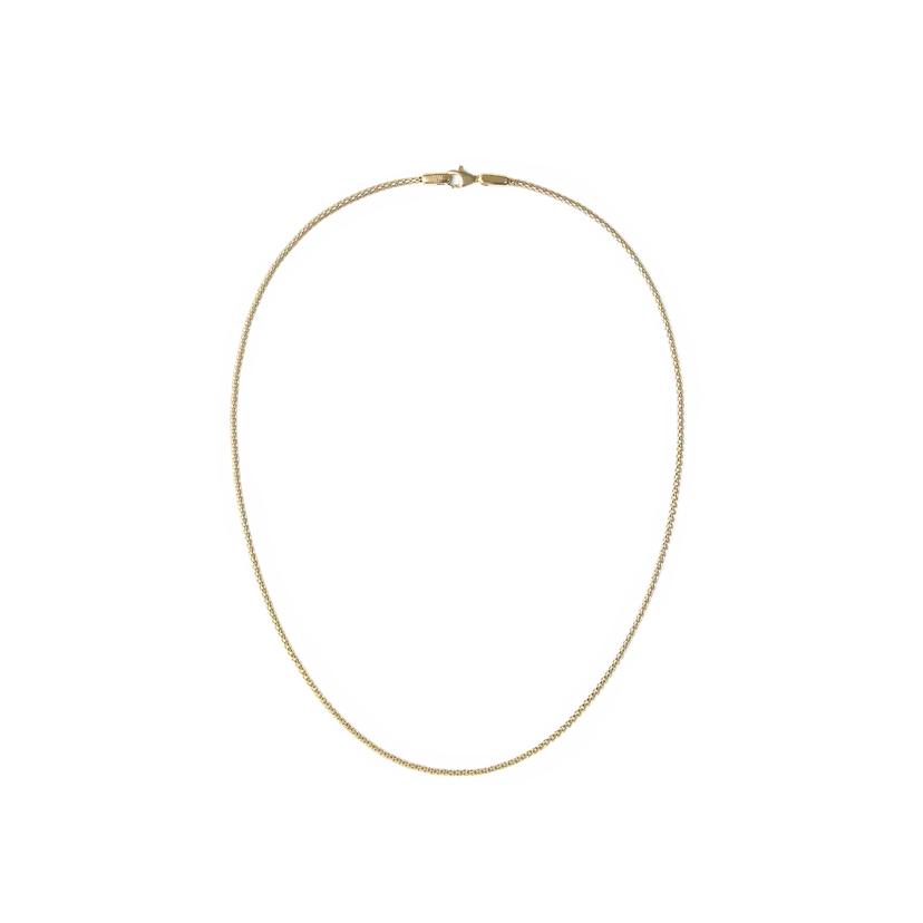 Daniel Wellington Gold Necklace Tide Mesh 1.8 | DW
