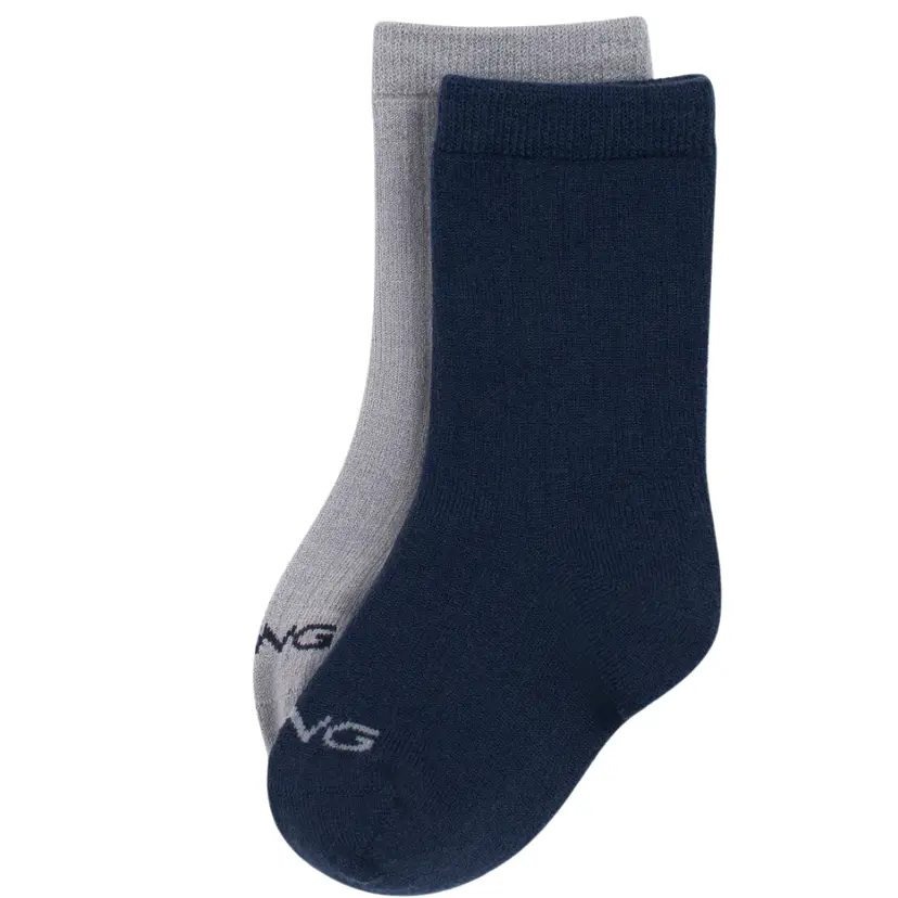 Viking Viking Toasty 2 Pack Wool Socks Kids Navy