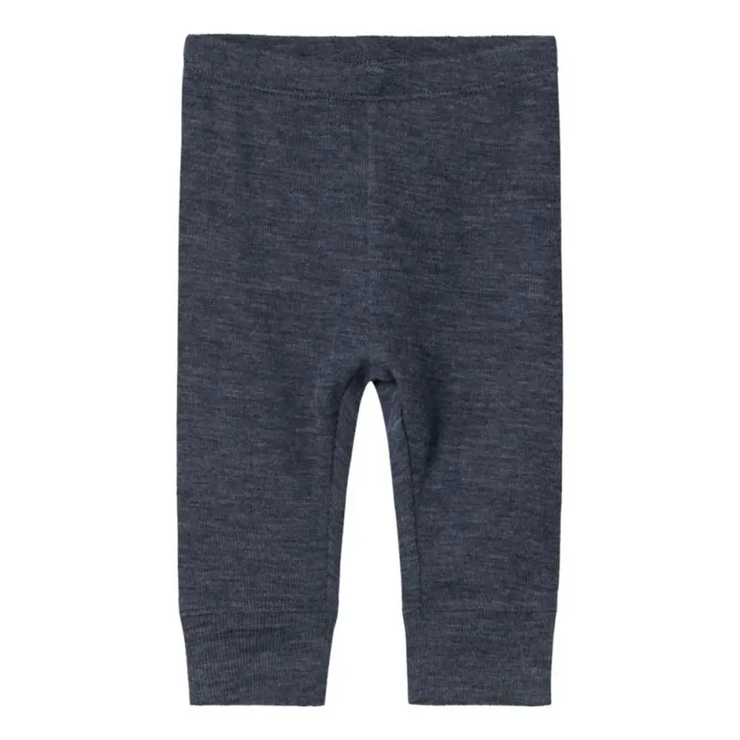 NAME IT Name It - Leggings i Ull og Silke Baby Rib Wossa Ombre Blue