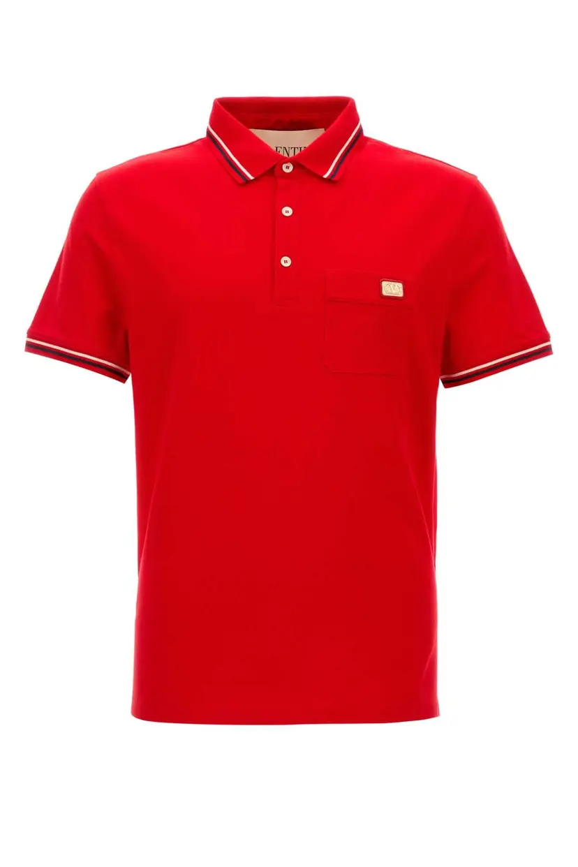 Valentino Garavani Valentino Garavani Poloskjorter – Rød