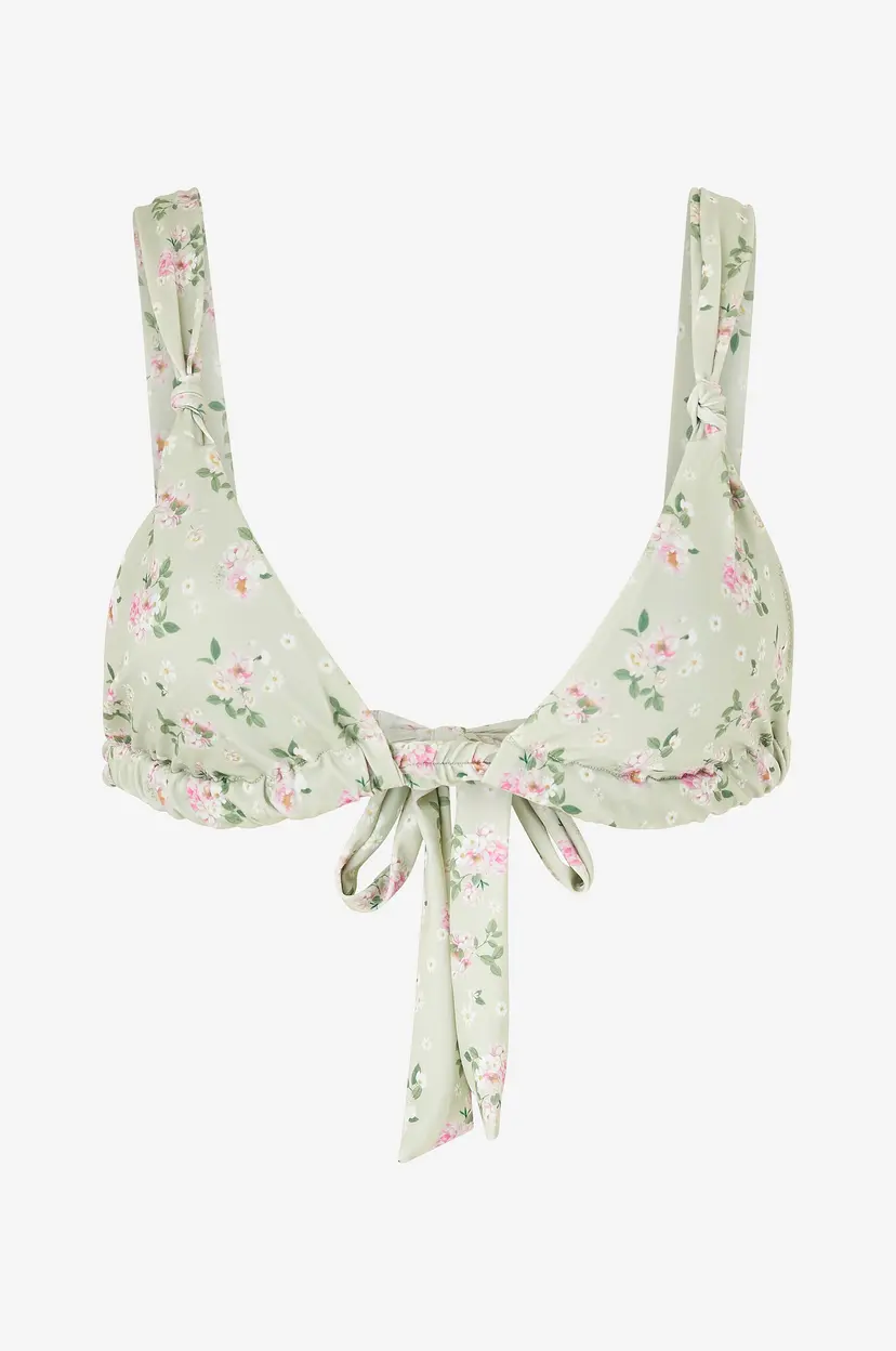 Gina Tricot Bikini-BH Wide Strap Bikini Top - Grønn