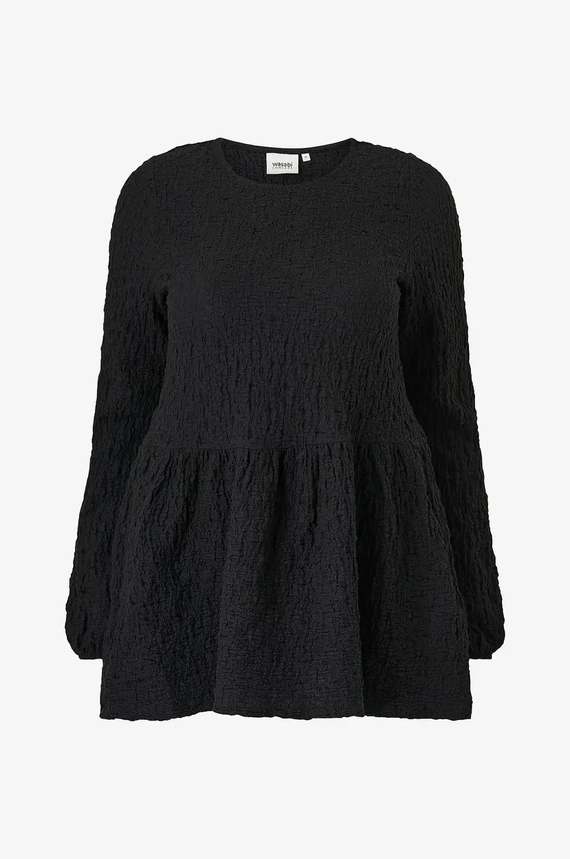 Wasabiconcept Bluse Wa-Alberta 4 - Svart