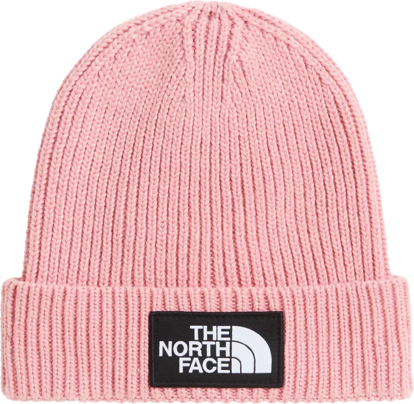 The North Face The North Face Kids' TNF Logo Box Cuffed Beanie Primrose