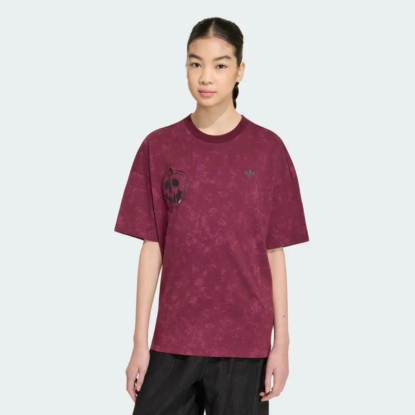Adidas ADIDAS DISNEY VILLAINS OVERSIZED WASHED GFX T-SKJORTE