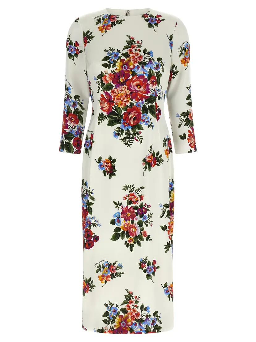 Dolce & Gabbana Dolce & Gabbana Midikjoler – Hvit