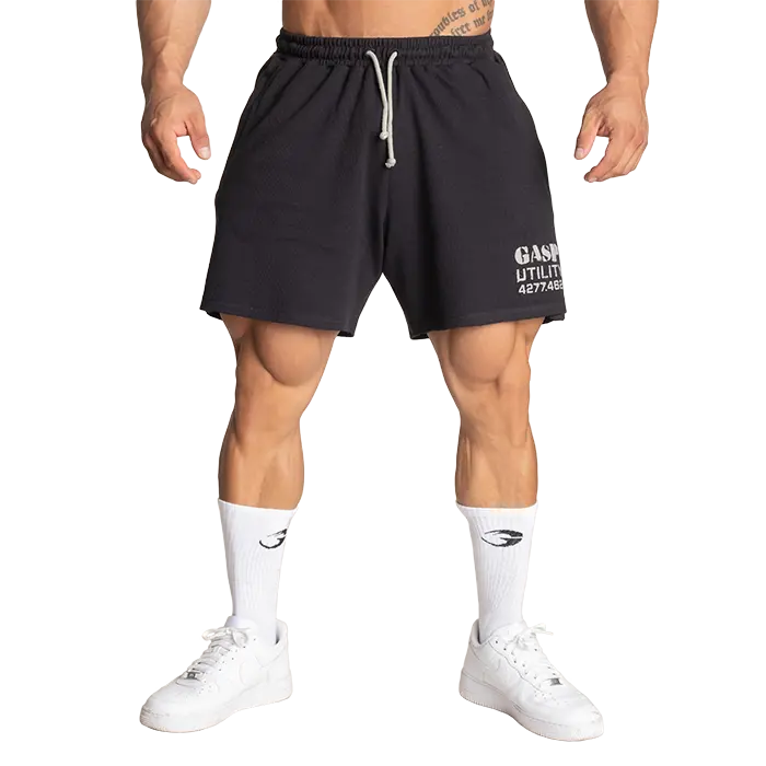 GASP Thermal Shorts 6" Asfalt