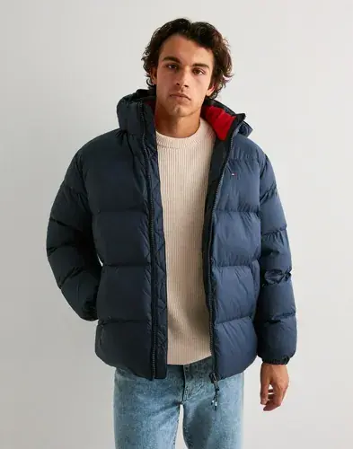 Tommy Jeans Tommy Jeans Tjm Essential Down Jacket Ext Dunjakker Blå