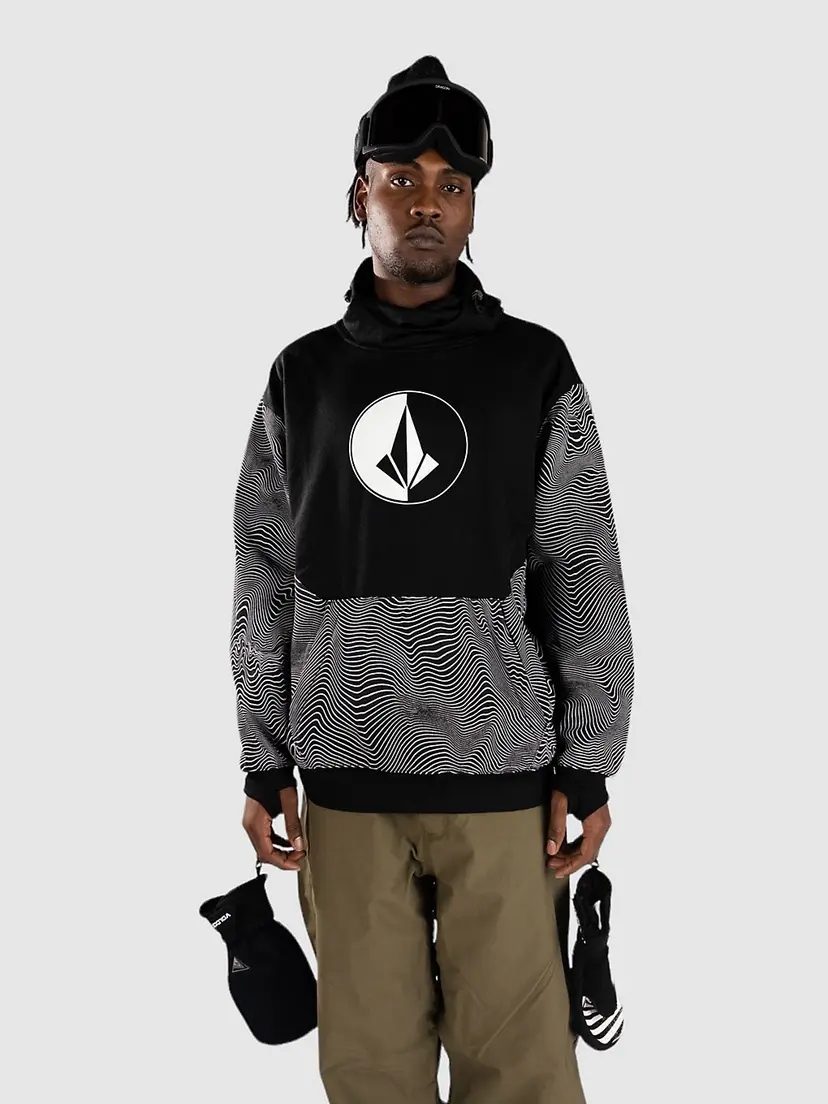 Volcom Volcom Hydro Riding Shred Hoodie svart