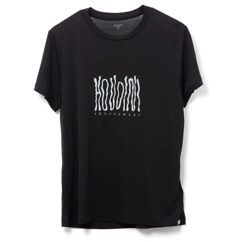 Houdini Houdini W's Tree Message Tee True Black / Wave