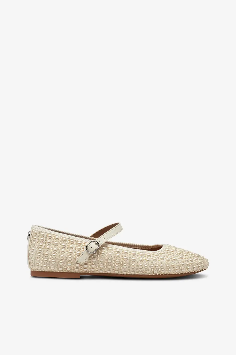 Steve Madden Ballerinasko Vinetta-P Sandal - Hvit