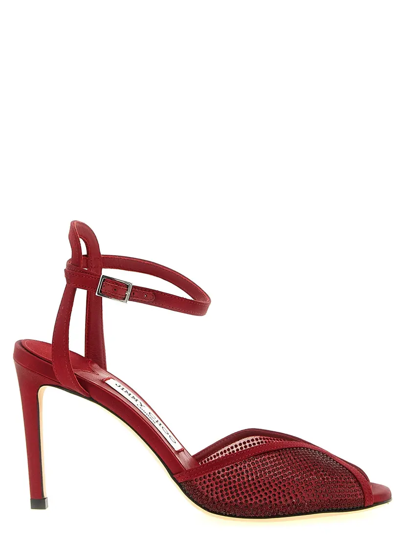 Jimmy Choo Jimmy Choo Høyhælte sandaler – Rød