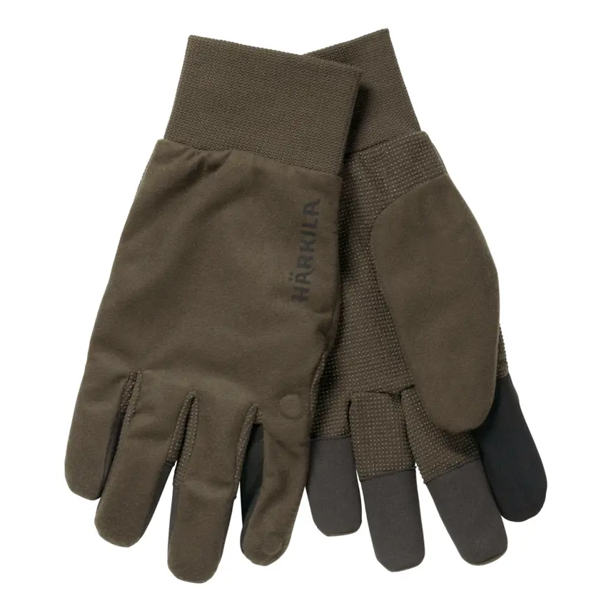 Härkila Härkila Garor HWS Hansker med Vikbar Finger Hunting Green