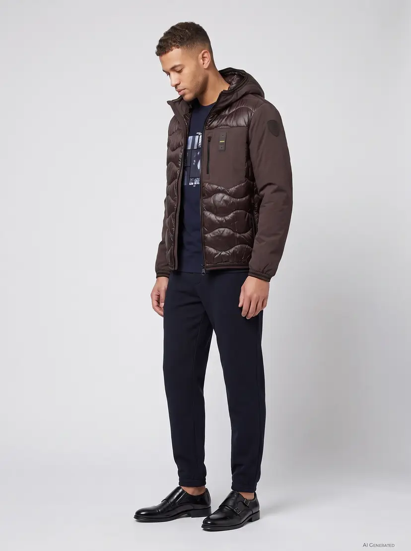 Blauer Blauer BLUC0868 Brown Puffer jacket